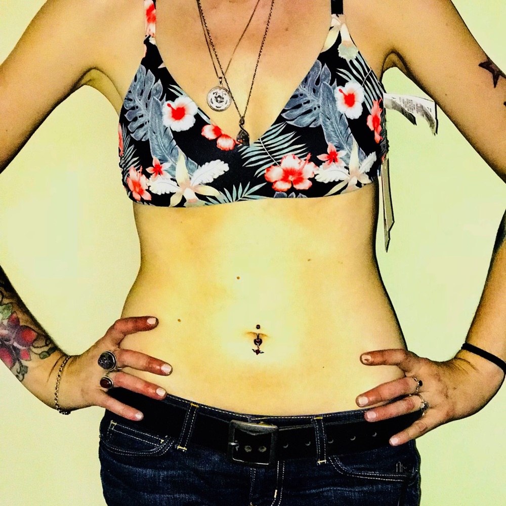 Foxy bathing suit set (top & bottoms)